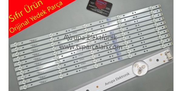 ARÇELİK A58L 8870 5B, APT-LB17038-58G3-1.2 2017.5.4, JL.D58051330-202AS-M, Led bar, Tv panel ledleri